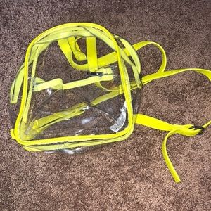 Forever 21 clear bookbag
